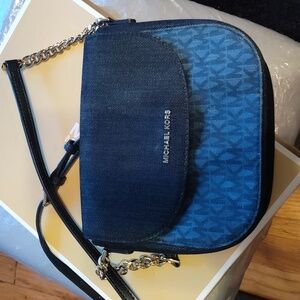 Michael Kors small denim bag